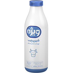 شیر بطری پر چرب